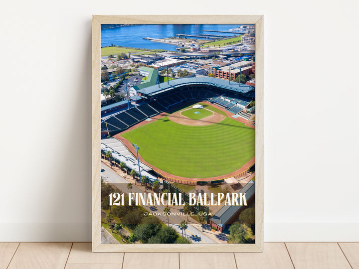 121 Financial Ballpark Stadium Baseball Wall Art