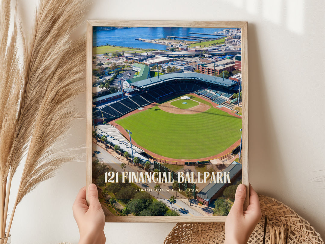 121 Financial Ballpark Stadium Baseball Wall Art