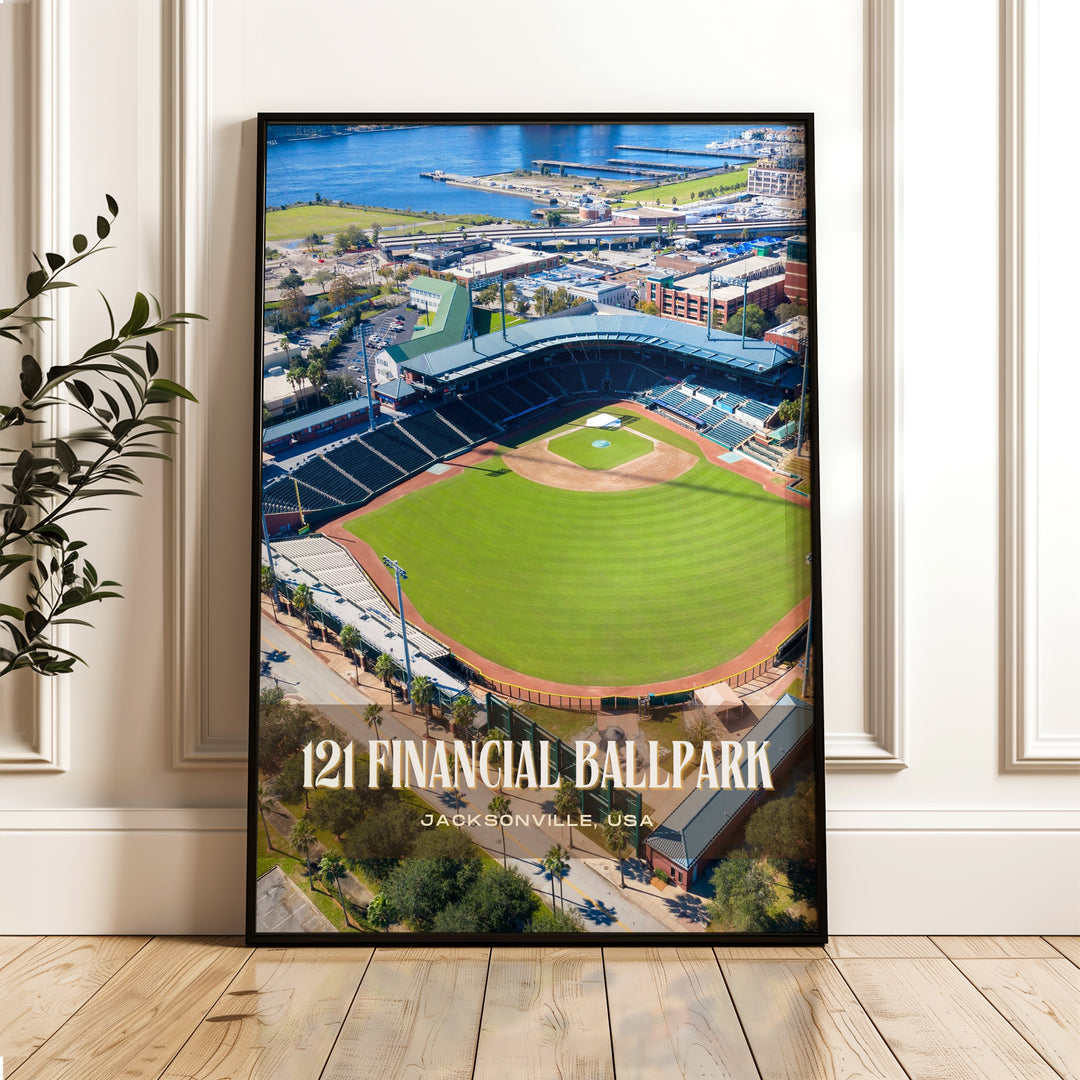 121 Financial Ballpark Stadium Baseball Wall Art