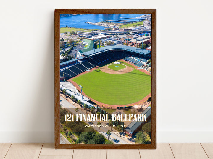 121 Financial Ballpark Stadium Baseball Wall Art