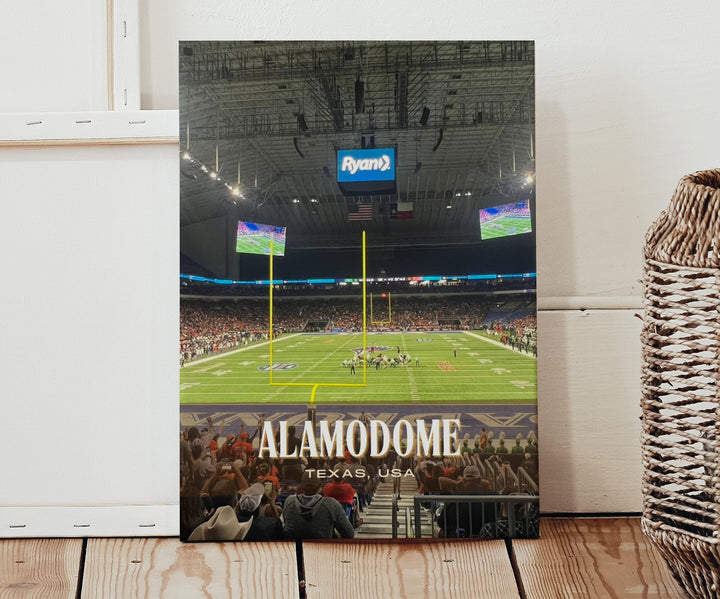 Alamodome Stadium Football Wall Art