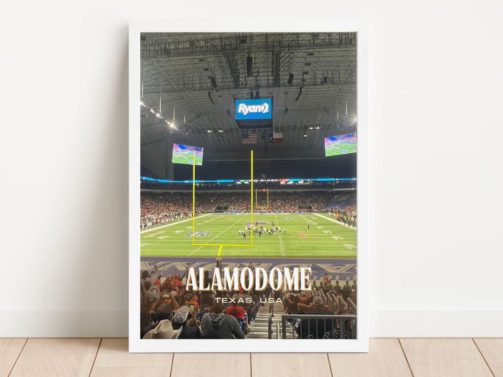 Alamodome Stadium Football Wall Art