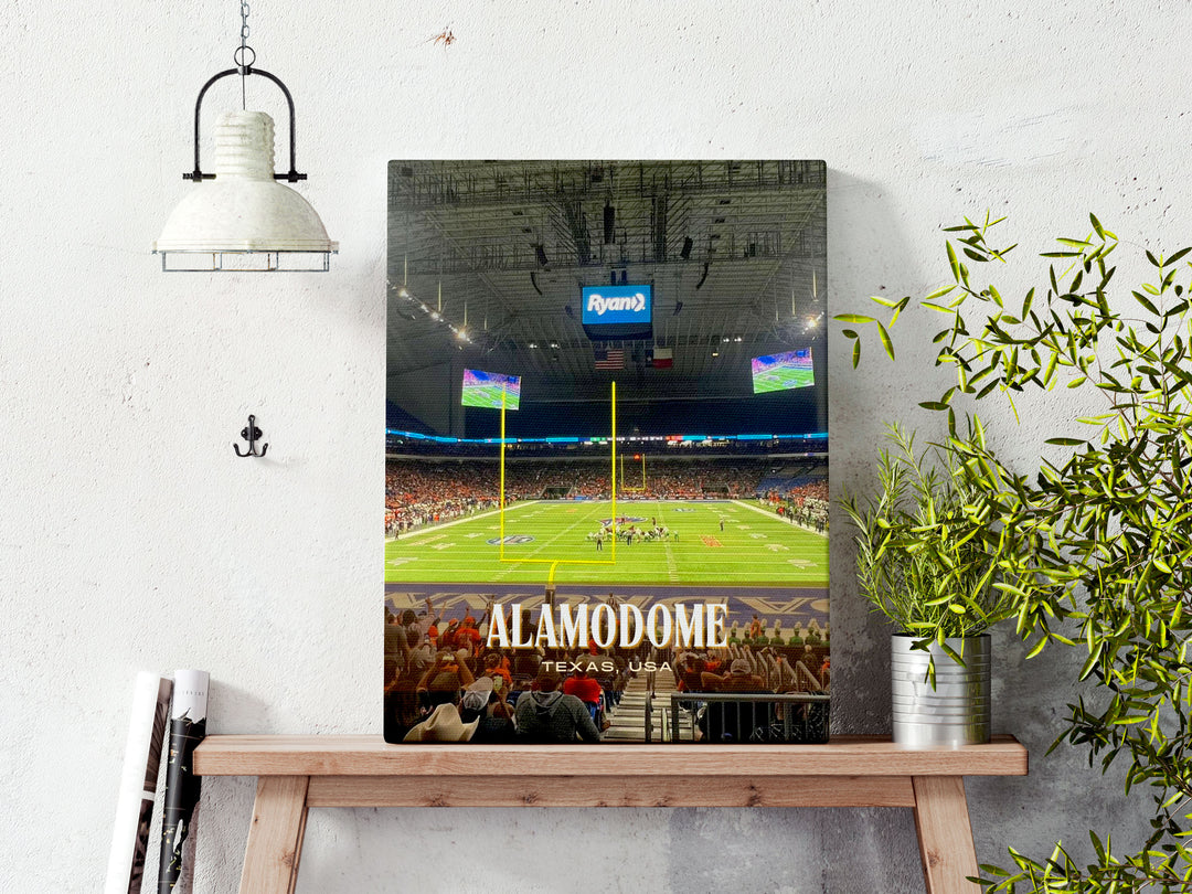 Alamodome Stadium Football Wall Art