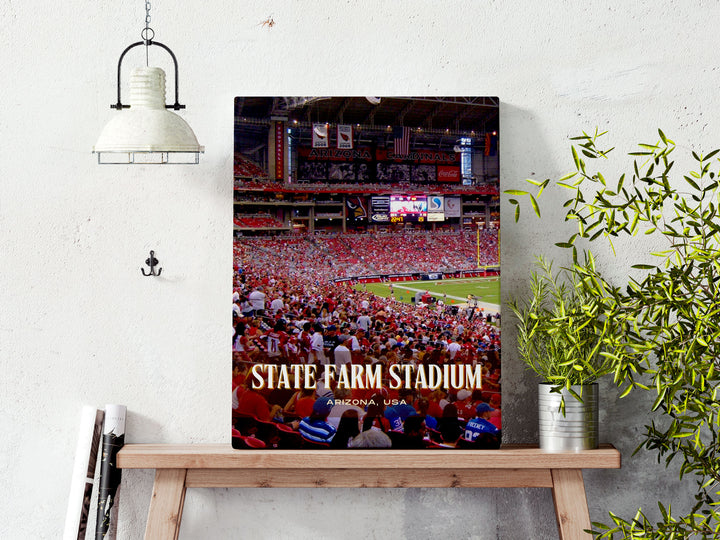 State Farm Stadium Football Wall Art