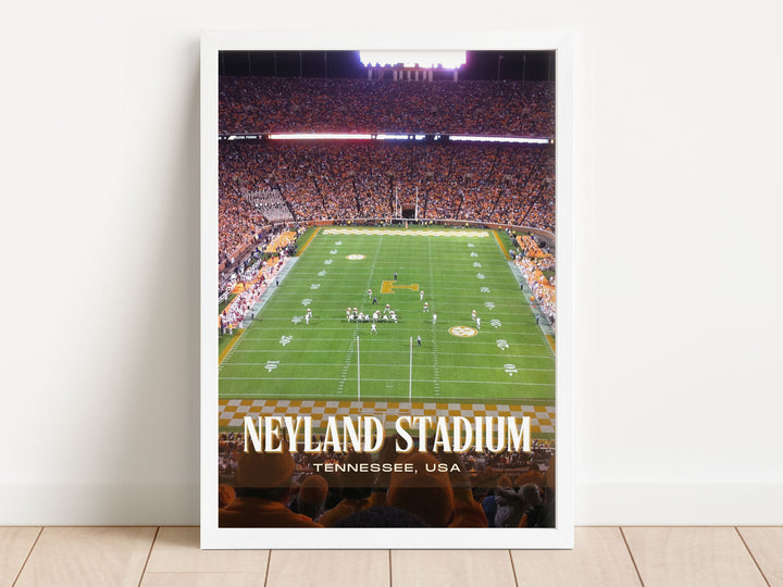 Neyland Stadium Football Wall Art