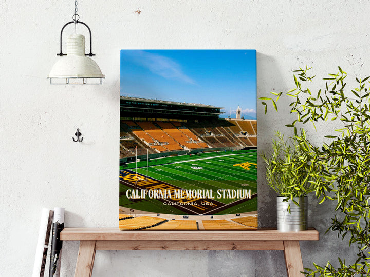 California Memorial Stadium Football Wall Art