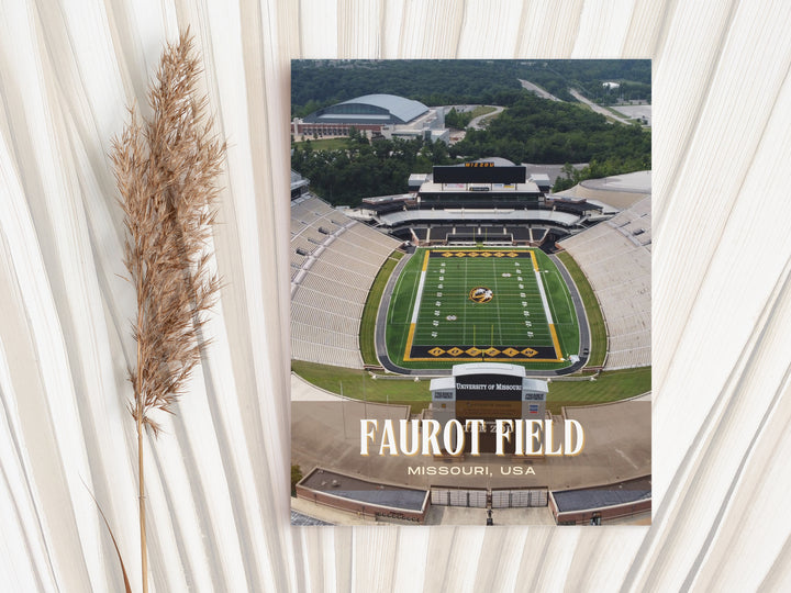 Faurot Field Stadium Football Wall Art