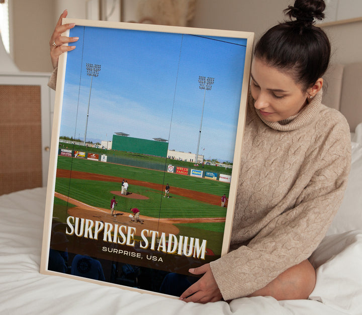 Surprise Stadium Baseball Wall Art