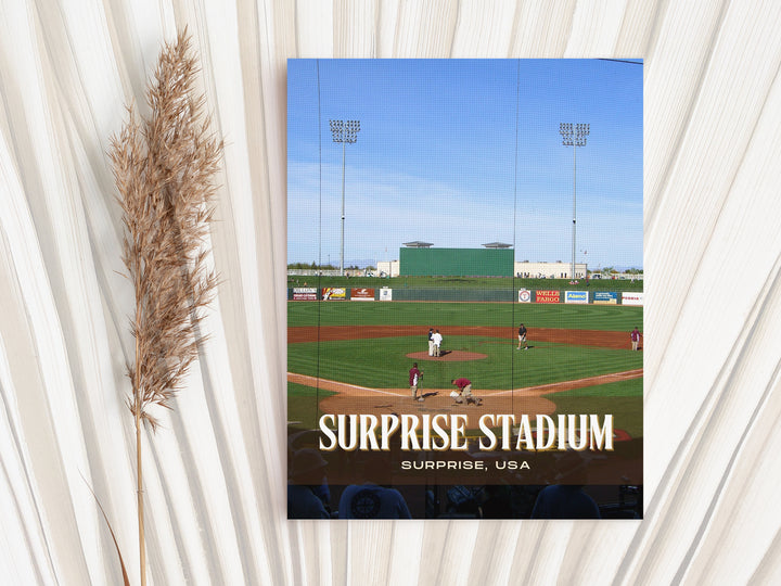 Surprise Stadium Baseball Wall Art