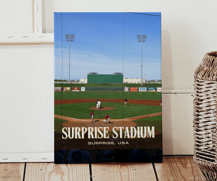 Surprise Stadium Baseball Wall Art