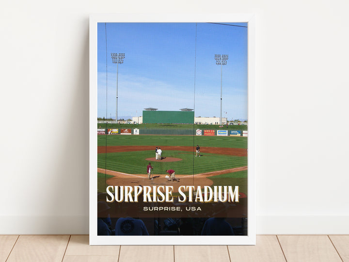 Surprise Stadium Baseball Wall Art