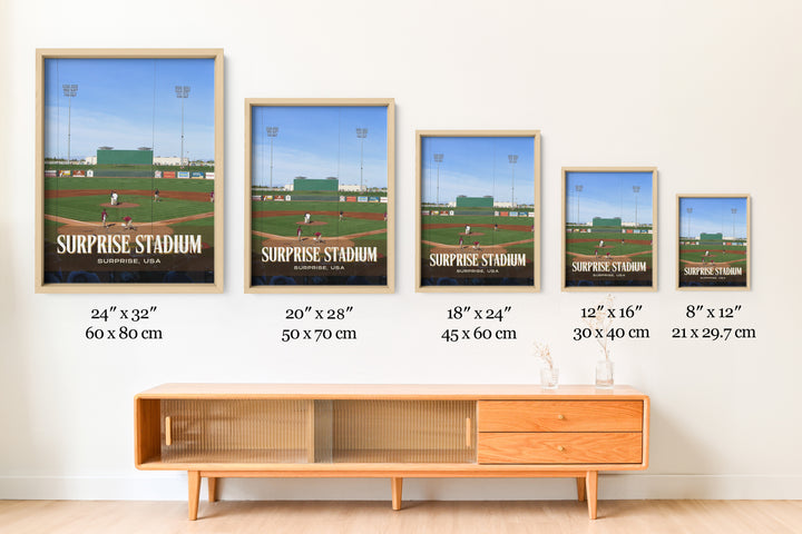 Surprise Stadium Baseball Wall Art