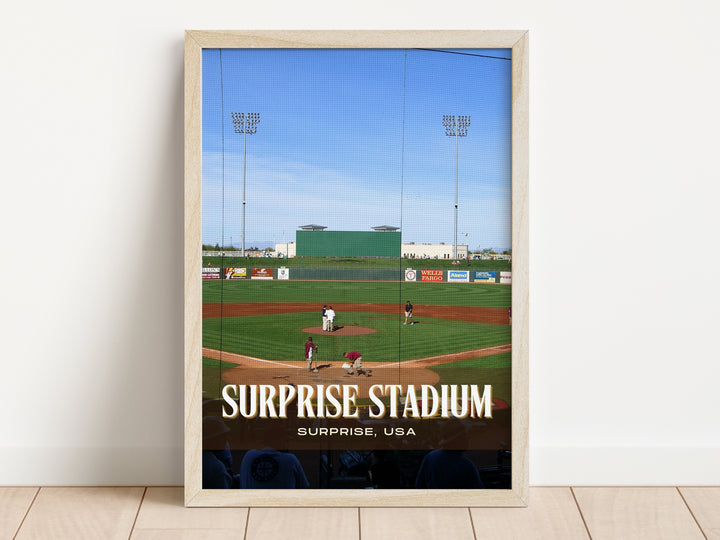 Surprise Stadium Baseball Wall Art