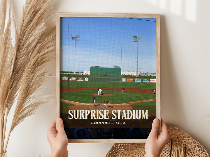 Surprise Stadium Baseball Wall Art