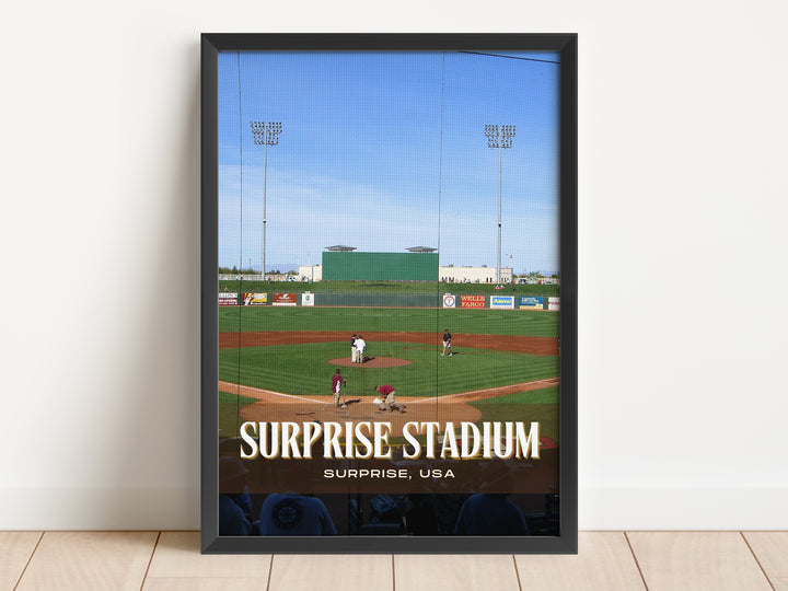 Surprise Stadium Baseball Wall Art