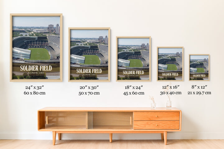 Soldier Stadium Football Wall Art