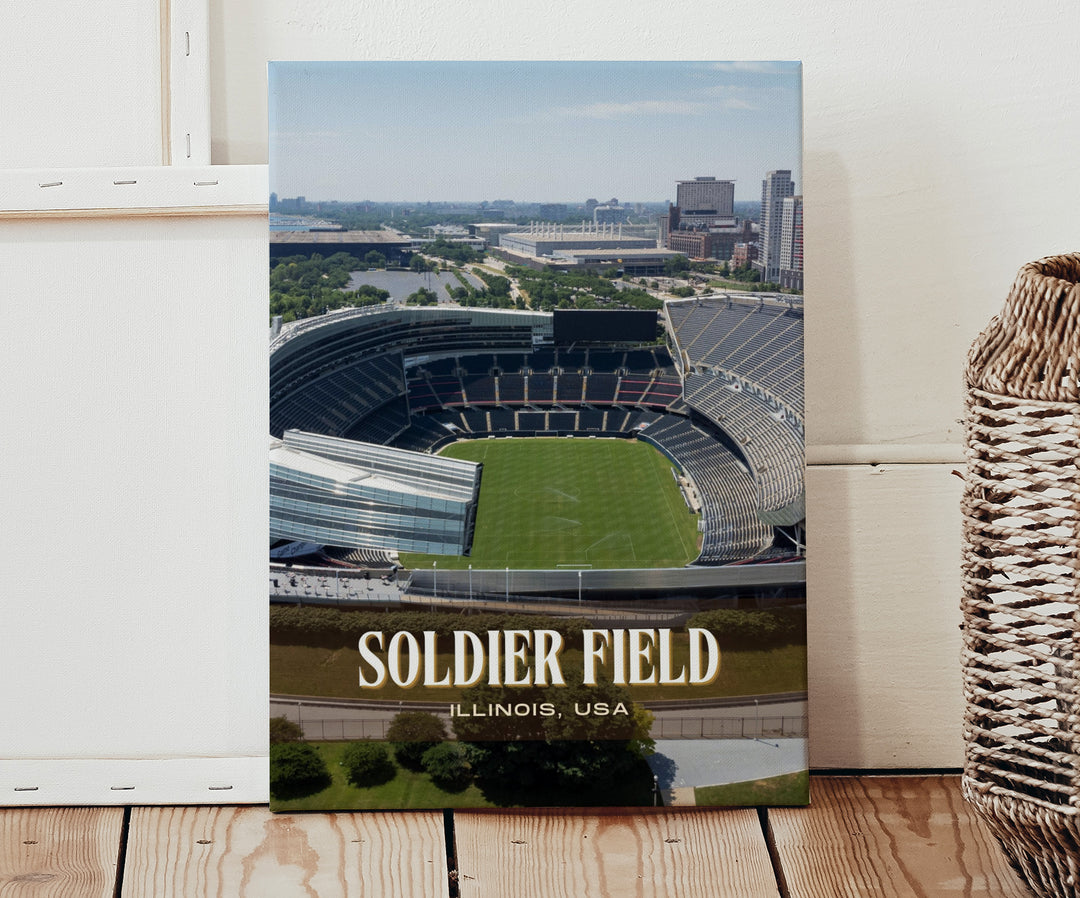 Soldier Stadium Football Wall Art