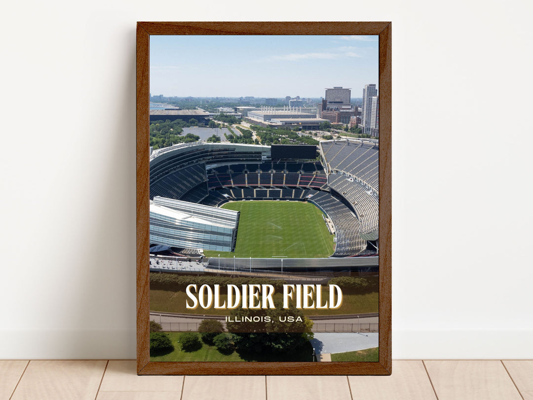 Soldier Stadium Football Wall Art