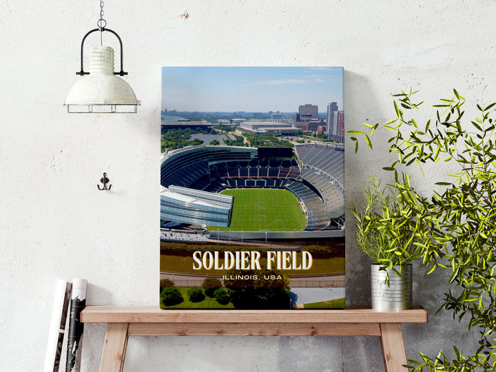 Soldier Stadium Football Wall Art