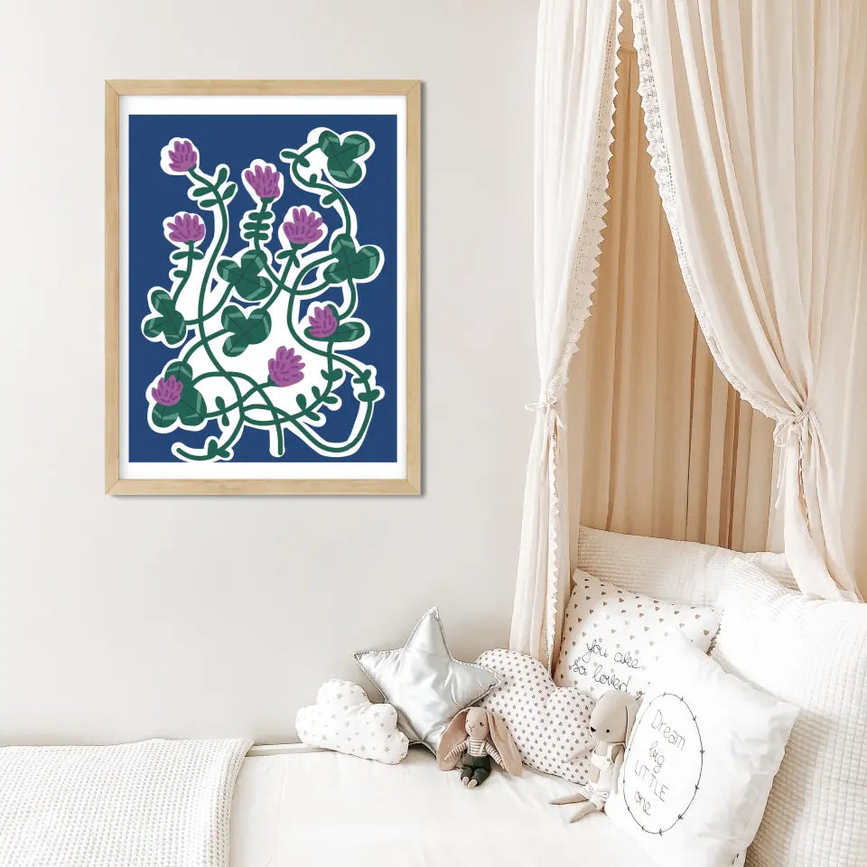 "Love Blossoms" Floral Wall Art