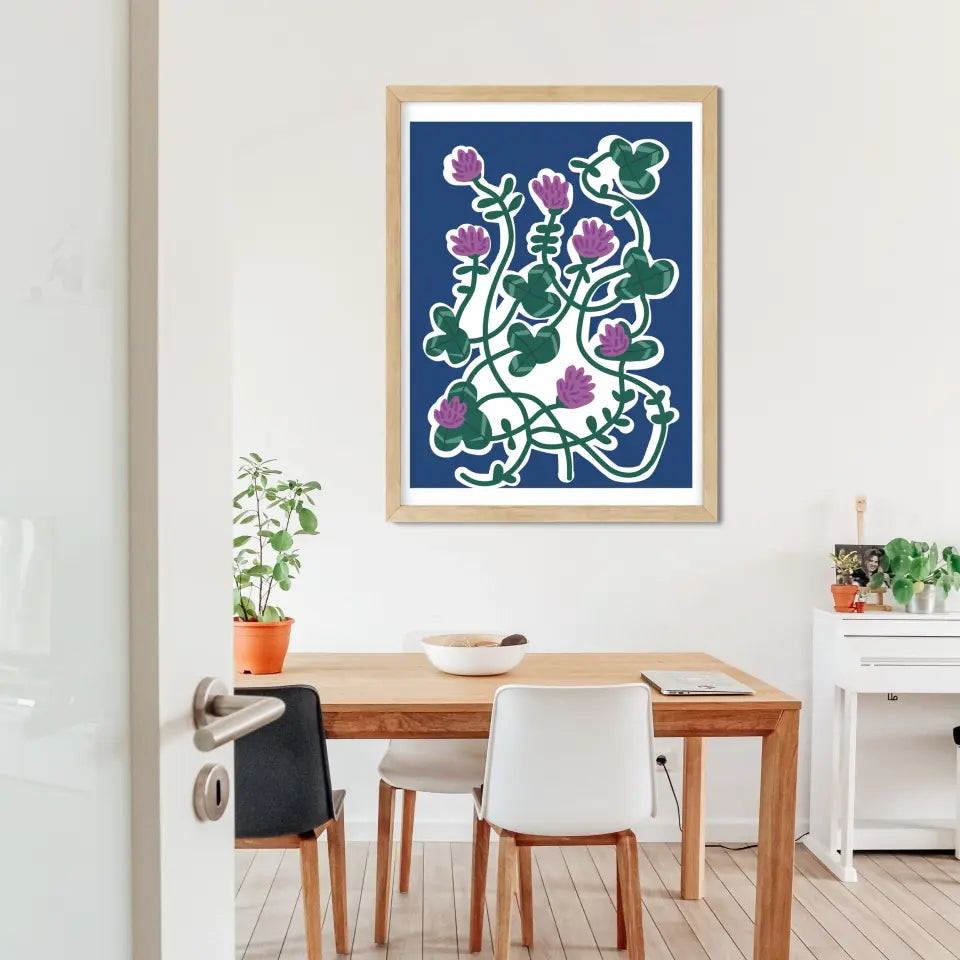 "Love Blossoms" Floral Wall Art