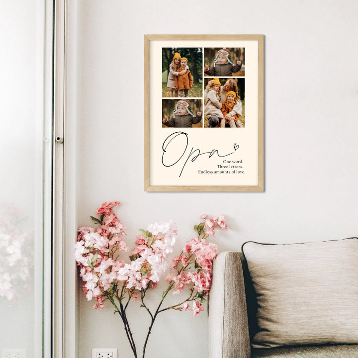 Personalized Birth Poster Set Including Footprint, Name Poster Gift for Birth, Birthday, Christening, Grandparents, Baby Shower, and Godparents - TW249 AS