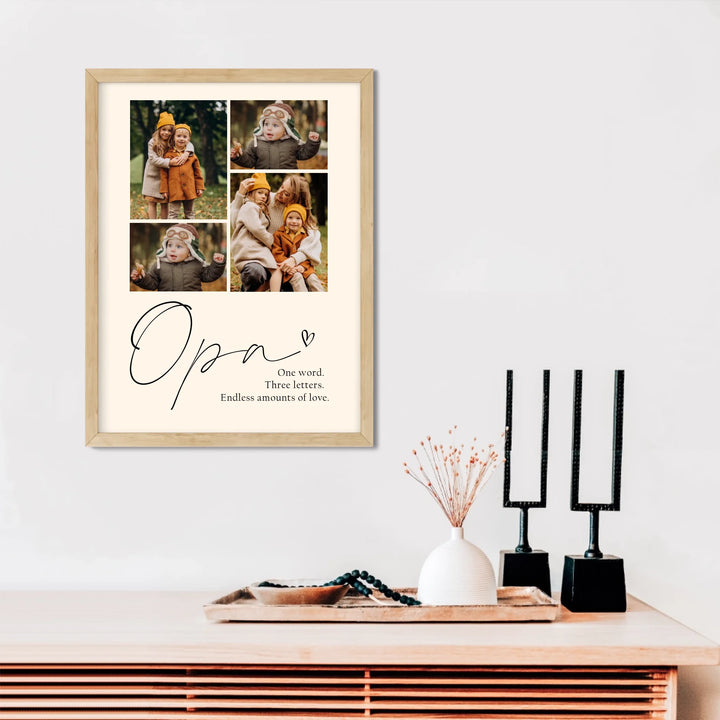 Personalized Birth Poster Set Including Footprint, Name Poster Gift for Birth, Birthday, Christening, Grandparents, Baby Shower, and Godparents - TW249 AS