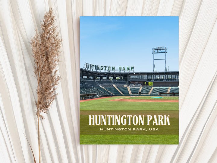 Huntington Park Stadium Baseball Wall Art