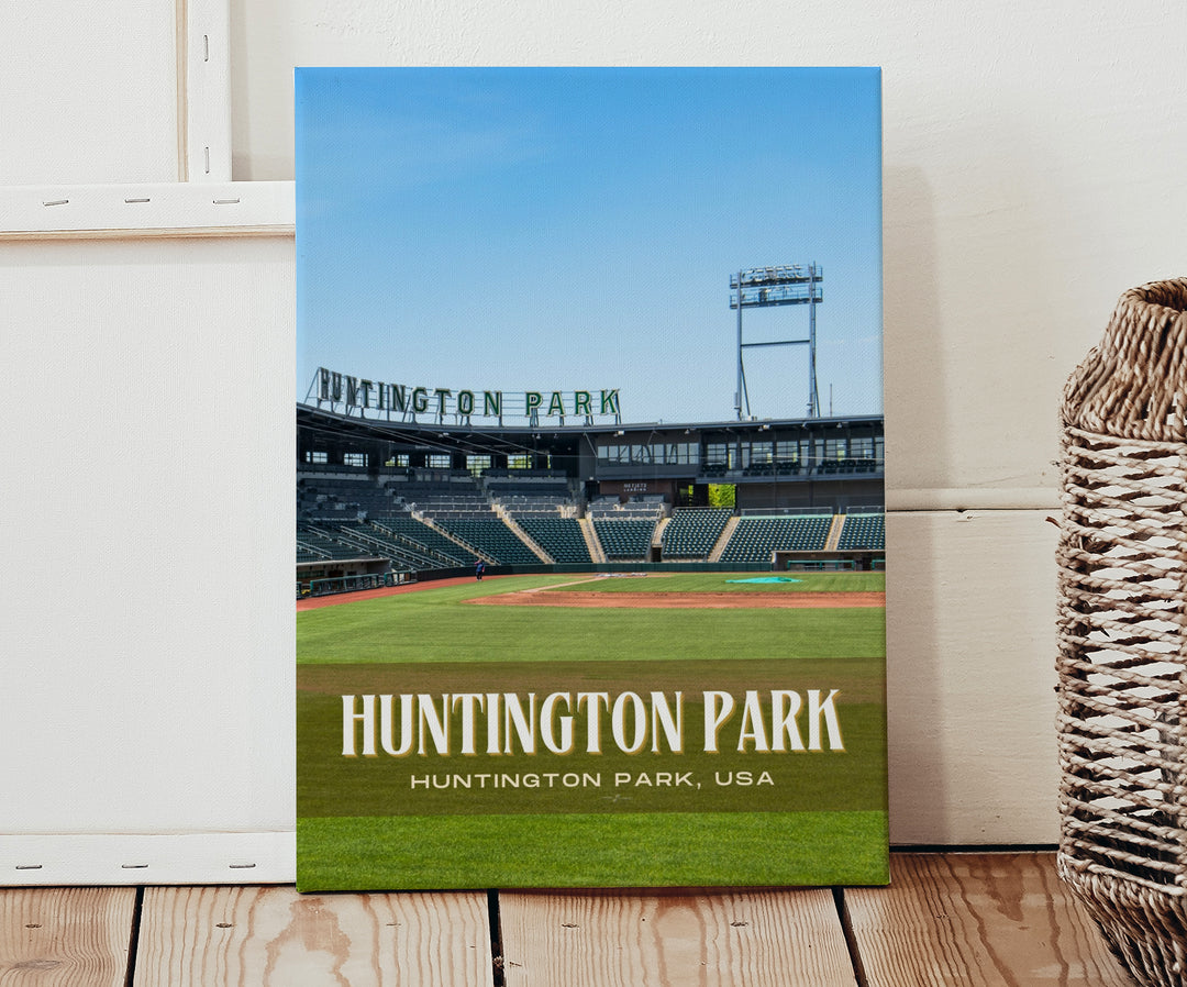 Huntington Park Stadium Baseball Wall Art