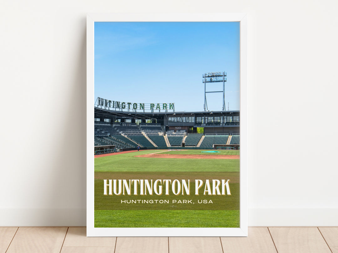 Huntington Park Stadium Baseball Wall Art