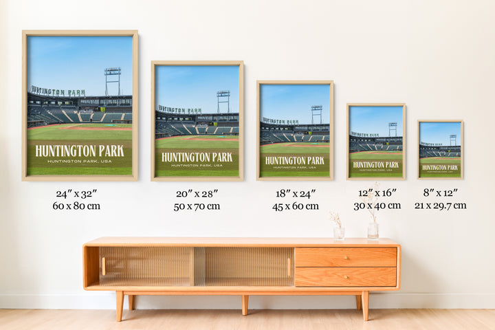 Huntington Park Stadium Baseball Wall Art