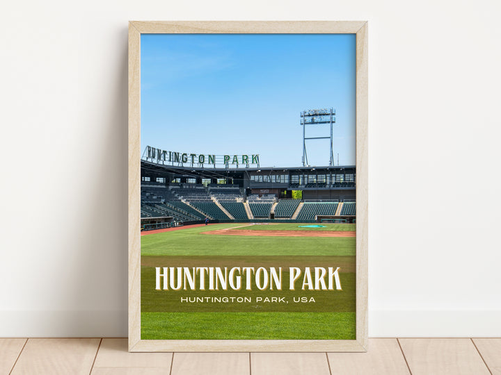 Huntington Park Stadium Baseball Wall Art