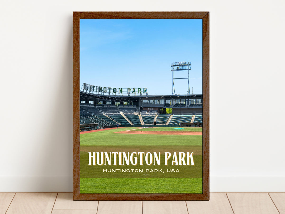 Huntington Park Stadium Baseball Wall Art