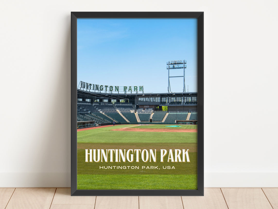 Huntington Park Stadium Baseball Wall Art