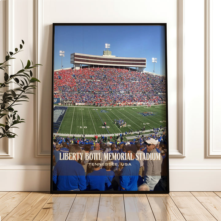 Liberty Bowl Memorial Stadium Football Wall Art