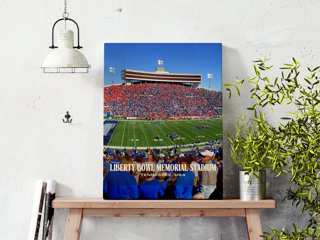 Liberty Bowl Memorial Stadium Football Wall Art