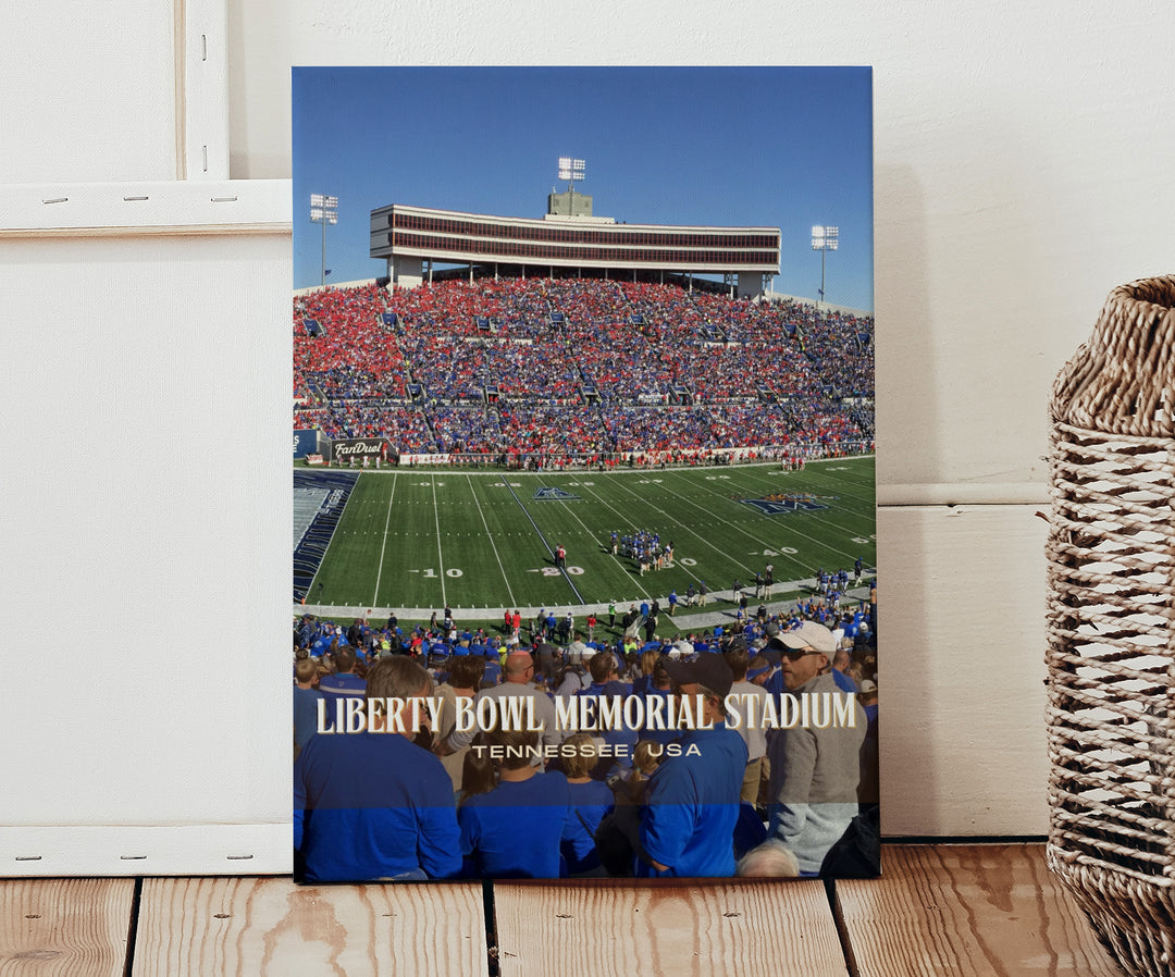 Liberty Bowl Memorial Stadium Football Wall Art