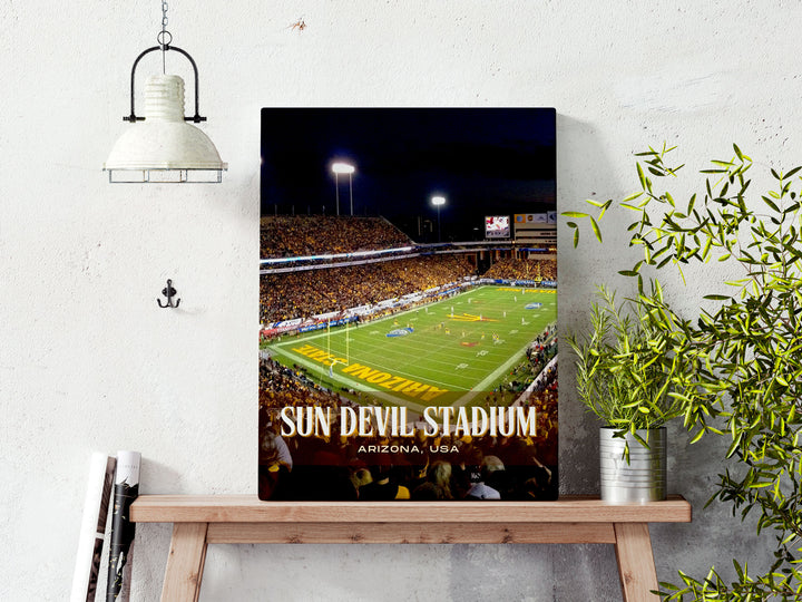 Sun Devil Stadium Football Wall Art