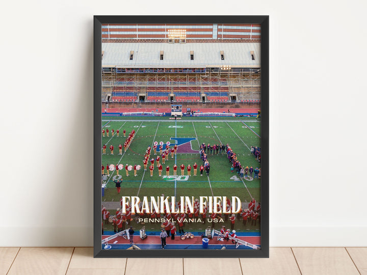 Franklin Field Stadium Football Wall Art