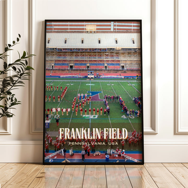 Franklin Field Stadium Football Wall Art