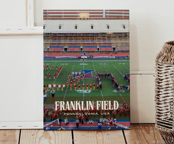 Franklin Field Stadium Football Wall Art