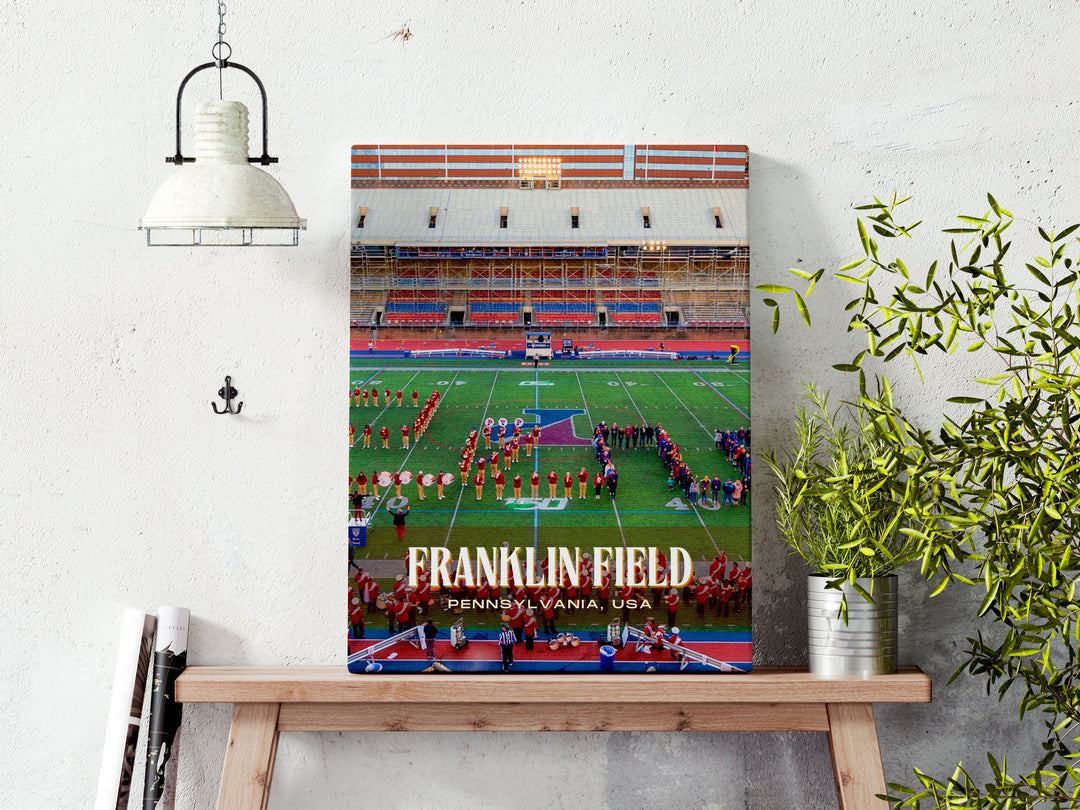 Franklin Field Stadium Football Wall Art