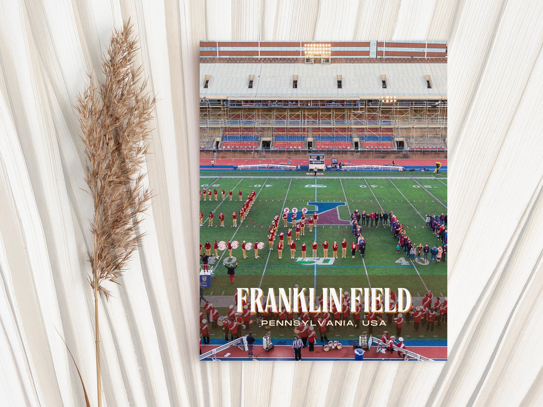 Franklin Field Stadium Football Wall Art