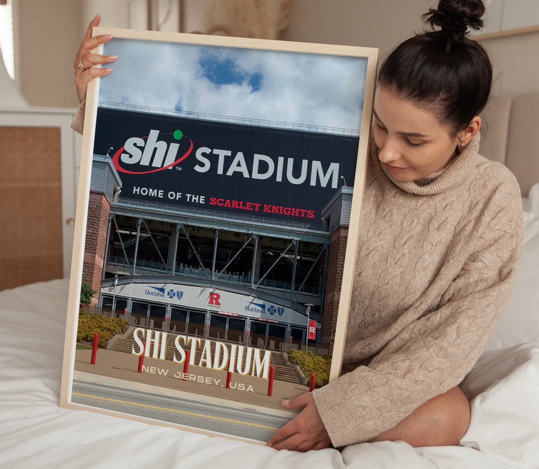 SHI Stadium Football Wall Art