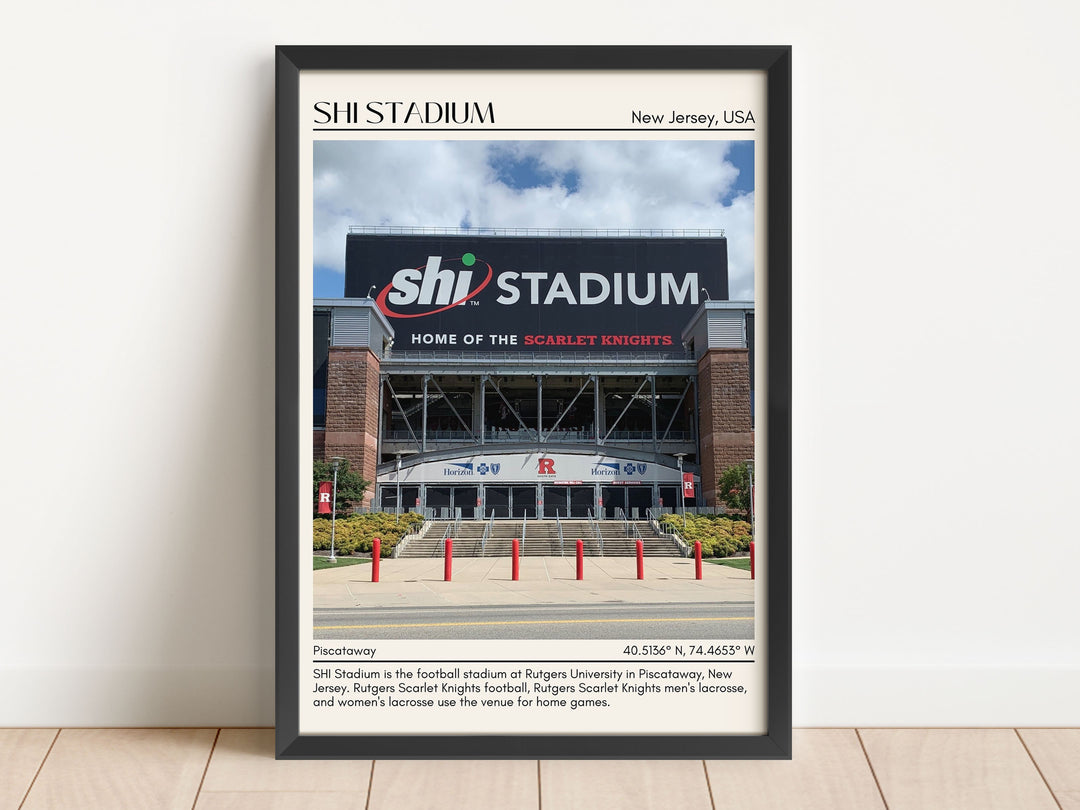 SHI Stadium Football Minimal Wall Art