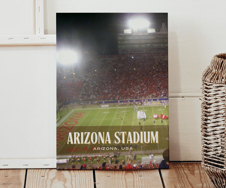 Arizona Stadium Football Wall Art