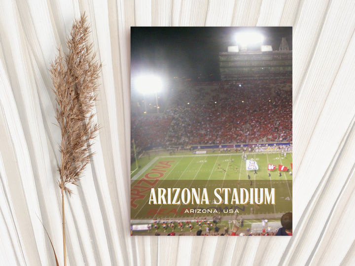 Arizona Stadium Football Wall Art