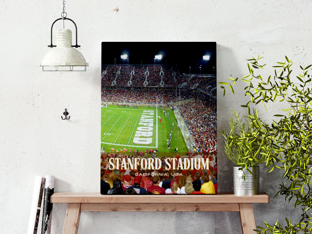 Stanford Stadium Football Wall Art