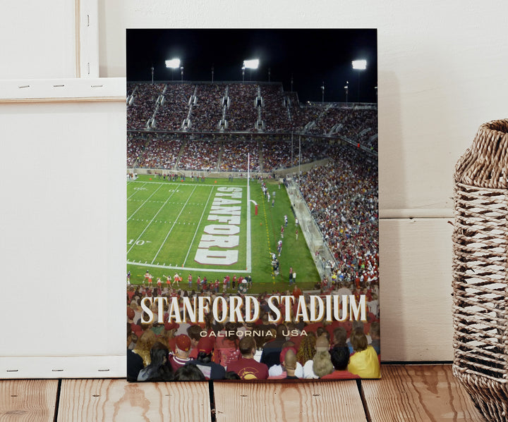 Stanford Stadium Football Wall Art