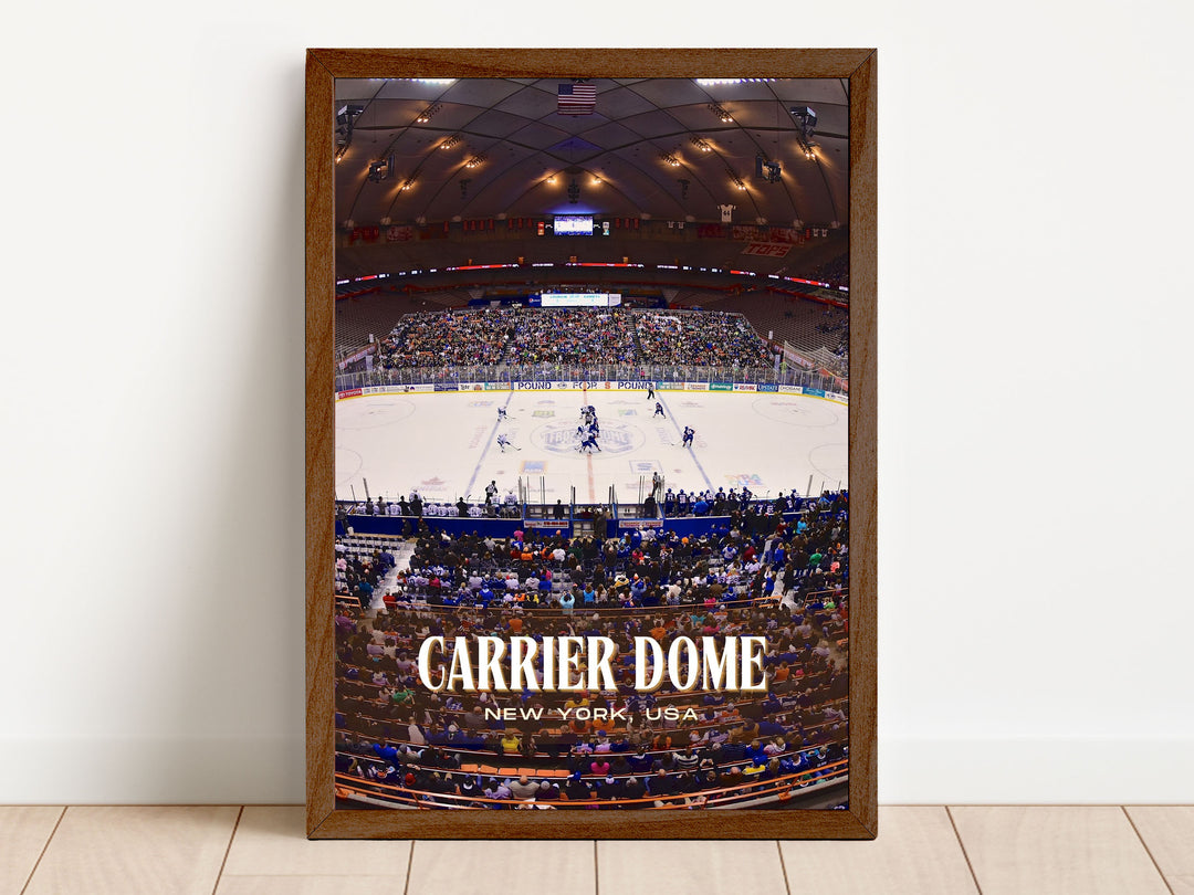 Carrier Dome Stadium Football Wall Art